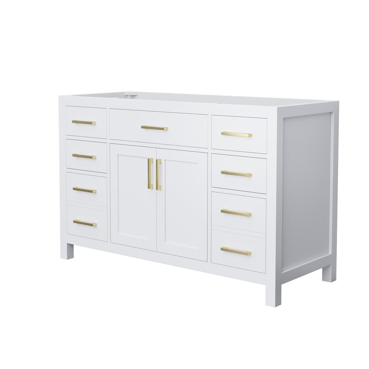 Beckett Single Bathroom Vanity - 53W x 34.25H x 21.5D