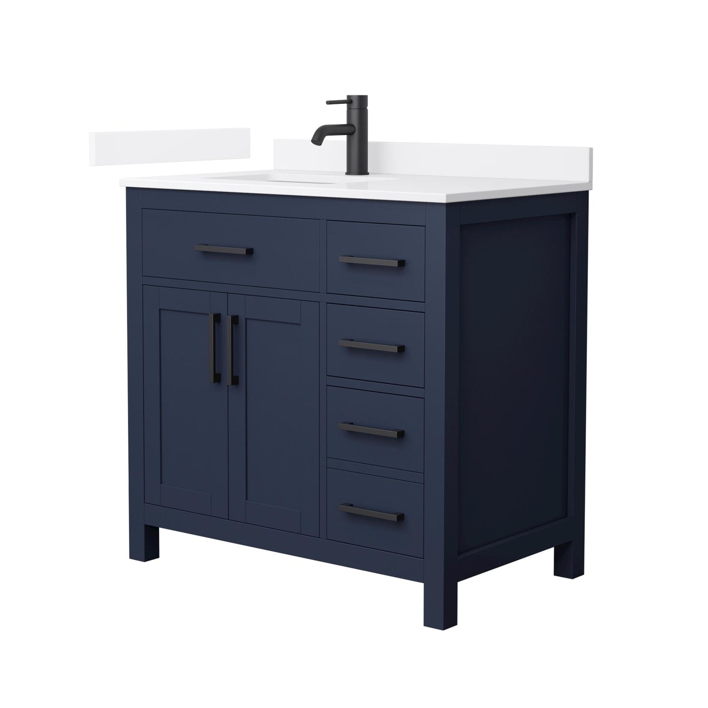 Beckett Single Bathroom Vanity - 36W x 35H x 22D
