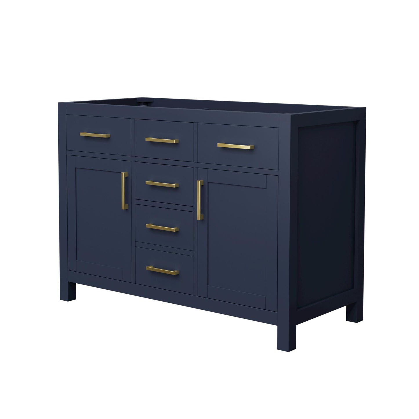 Beckett Double Bathroom Vanity - 47.25W x 34.25H x 21.5D