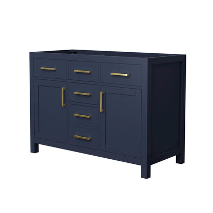 Beckett Double Bathroom Vanity - 47.25W x 34.25H x 21.5D