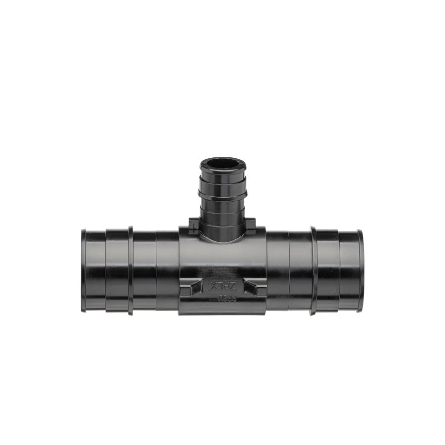 Tee, 1 x 1/2 in, Expansion PEX, Poly