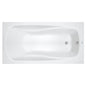 Lansford 72" x 42" Drop In Acrylic Soaking Tub with Reversible Drain and Overflow