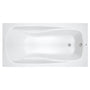 Lansford 72" x 42" Drop In Acrylic Soaking Tub with Reversible Drain and Overflow