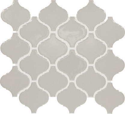 Color Wheel Retro Desert Gray Chevron 2X3 Glossy