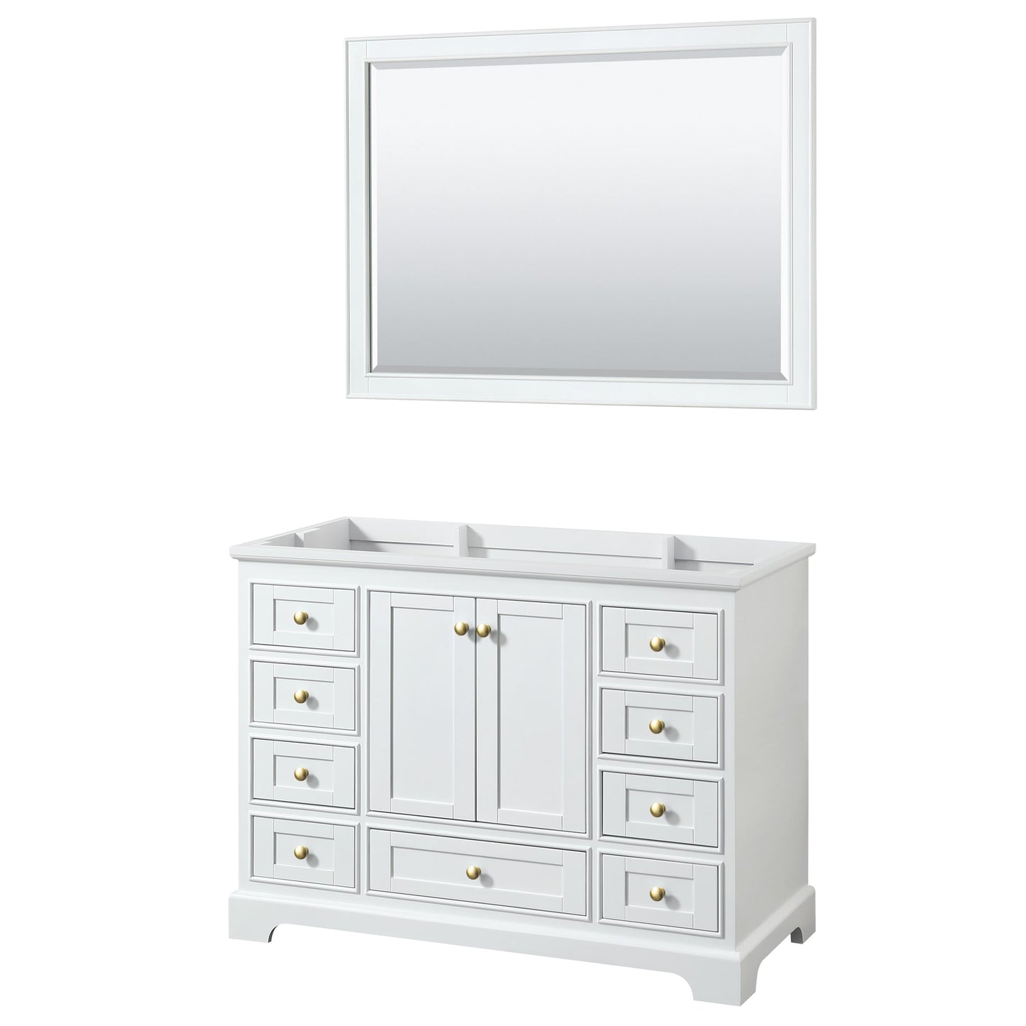 Deborah Single Bathroom Vanity - 47.25W x 34.25H x 21.5D