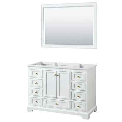 Deborah Single Bathroom Vanity - 47.25W x 34.25H x 21.5D