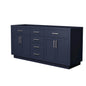 Beckett Double Bathroom Vanity with Toe Kick - 71W x 34.25H x 21.5D