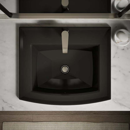 Archer 22-5/8" Drop In Bathroom Sink with 1 Hole Drilled and Overflow