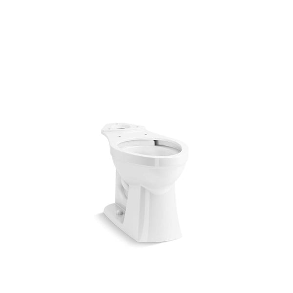 Kelston® Toilet Bowl, Floor Mount, 12 in Rough, Elongated, White