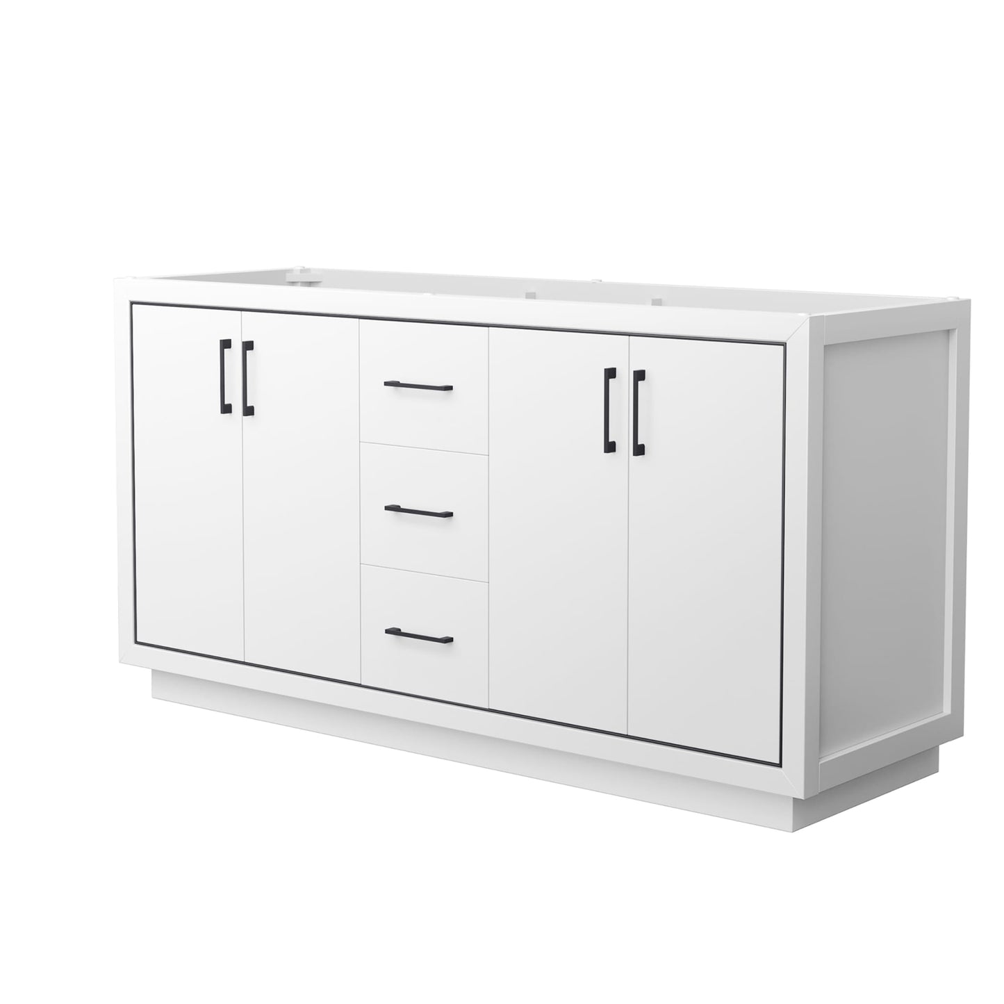 Icon Double Bathroom Vanity - 65.25W x 34.25H x 21.75D