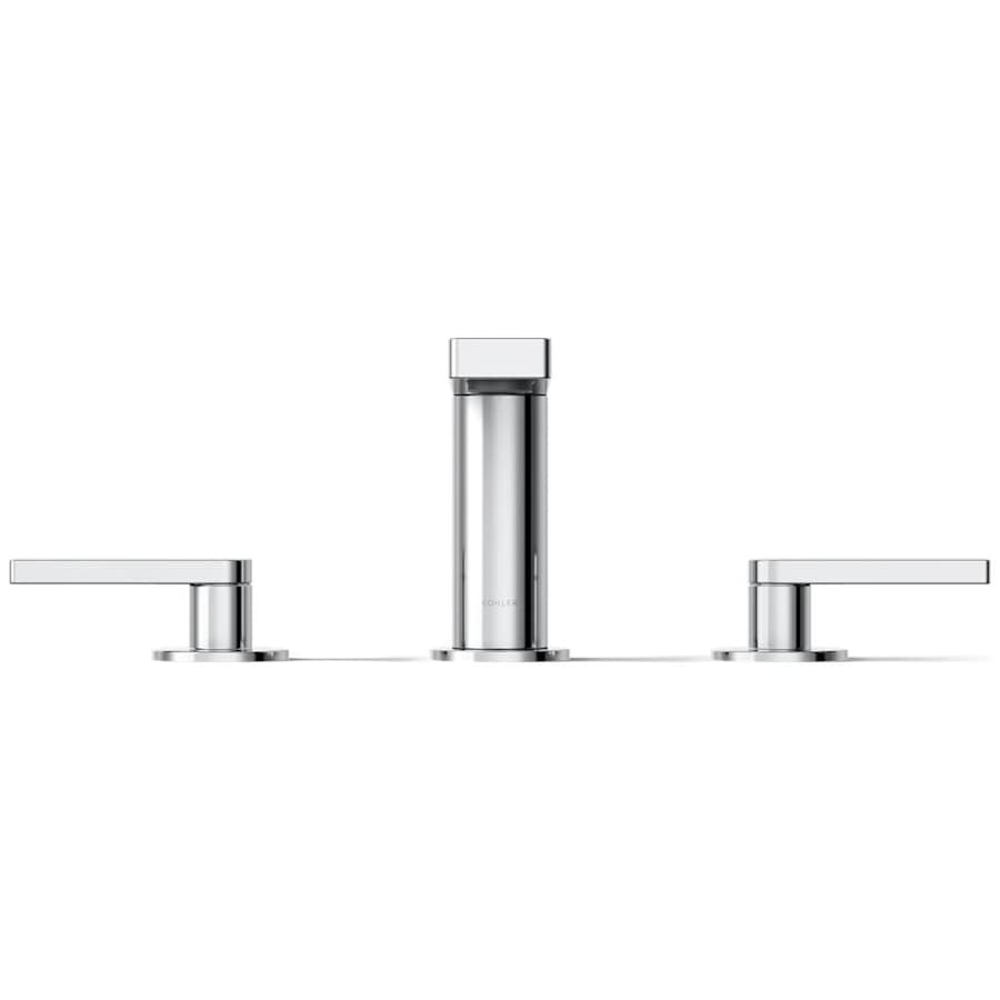 Composed Widespread Bathroom Faucet with Lever Handles - Pop Up Included