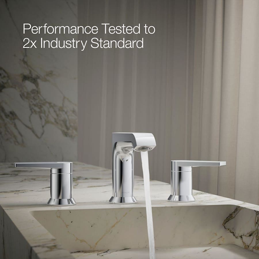 Hint 1.2 GPM Widespread Bathroom Faucet with Pop-Up Drain