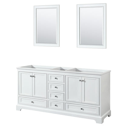 Deborah Double Bathroom Vanity - 71W x 34.25H x 21.5D