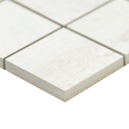 Oxide Blanc 2x2 Matte Mosaic