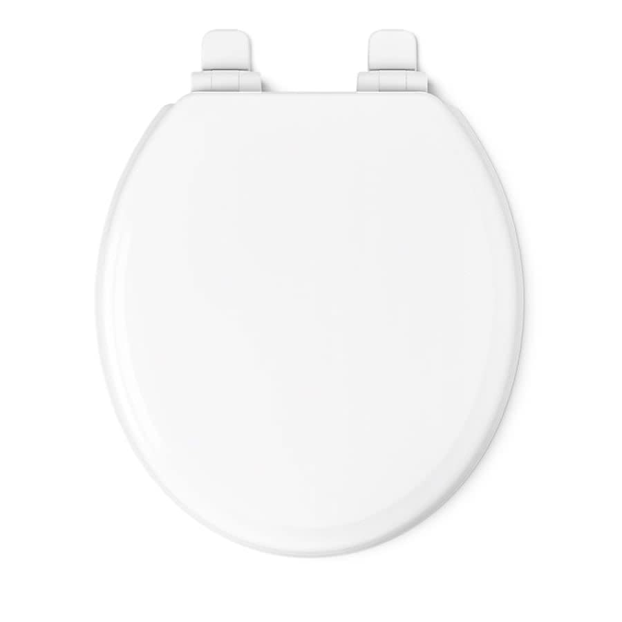 RidgewoodÂ® Round Closed-front Toilet Seat with Quiet-Closeâ¢