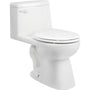 Galveston 1.28 GPF One Piece Elongated Chair Height Toilet with Left Hand Lever - Less Seat