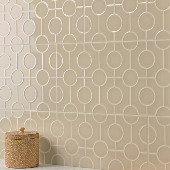 Luminique Dune Rectangle, Weave 12X24 Glossy