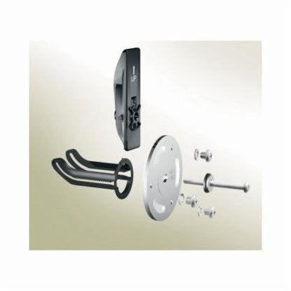 Secure Mount Wall Anchor, Stainless Steel, Polished Chrome