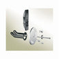 Secure Mount Wall Anchor, Stainless Steel, Polished Chrome