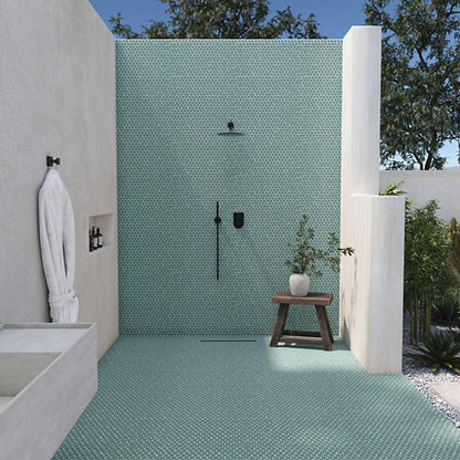 Keystones Aegean Organic Penny 1X1 Matte