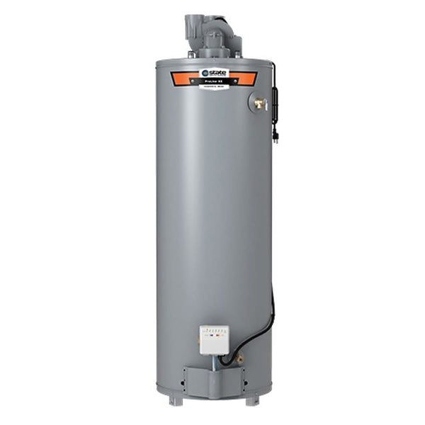 Power Tall Residential Water Heater, 40 gal, Natural Gas, 42 Kbtu/hr, Ultra Low NOx, 0.68 Energy Factor