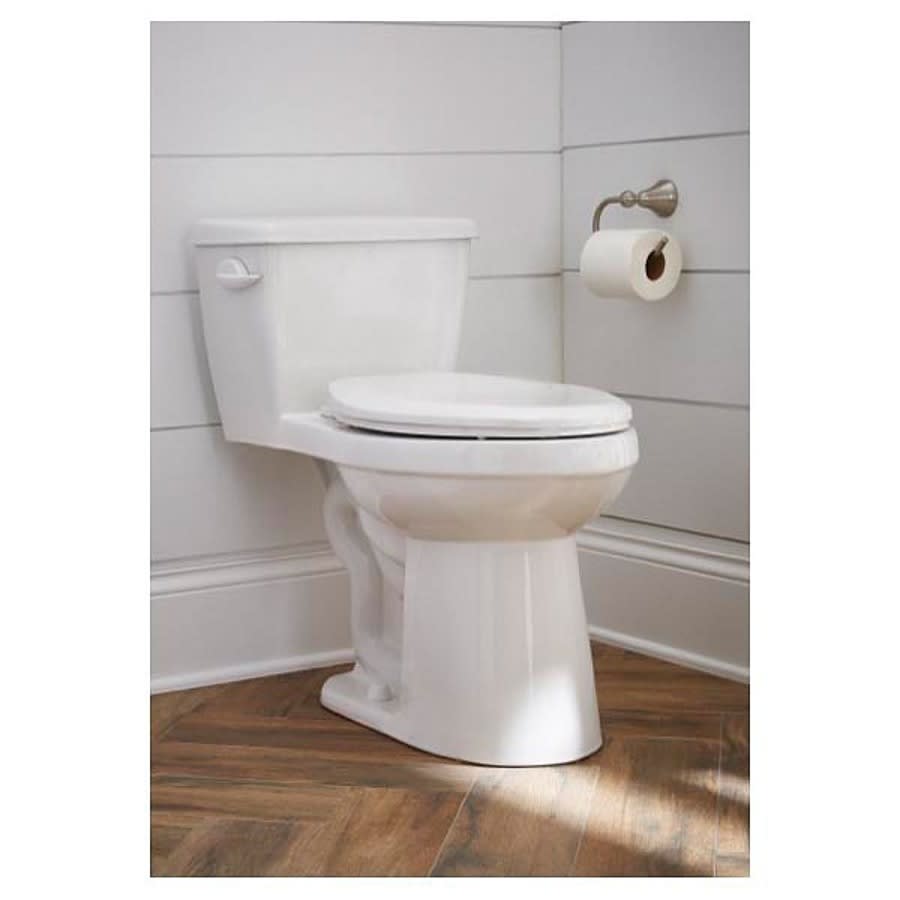 Avalanche® One Piece Toilet, Floor Mount, 12 in Rough, ADA, Elongated Bowl, Left Hand Lever, 1.28 gpf, White