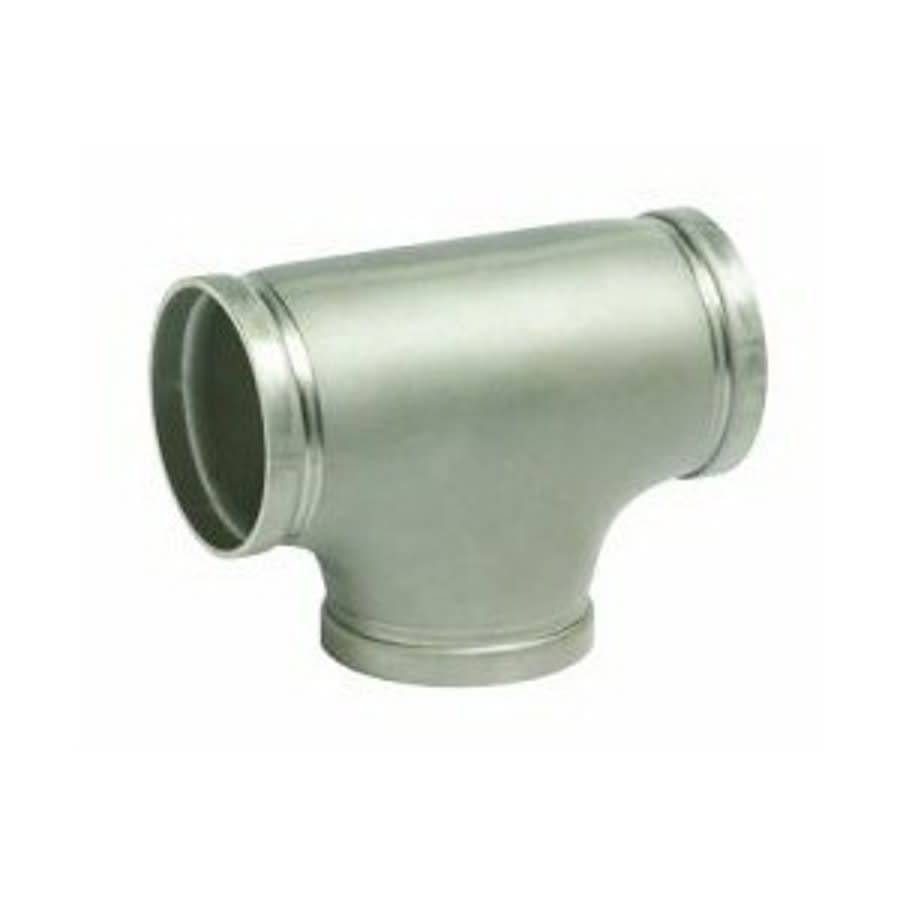 Tee, 4 in, Groove, 304/304L Stainless Steel, SCH 10