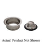 Flange and Stopper Set, Flat Black