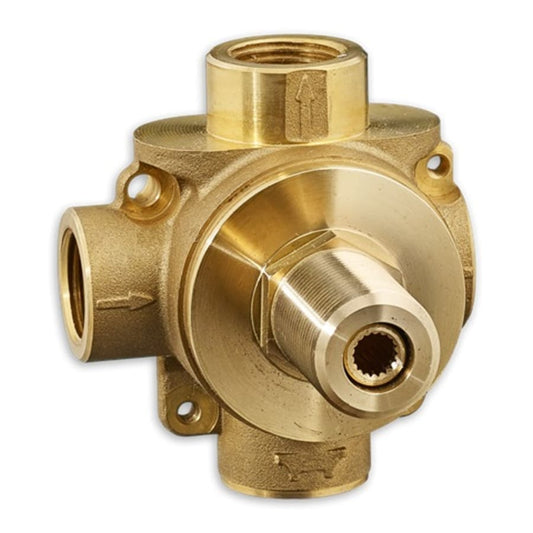 1/2" Two-Way In-Wall Diverter Valve - Rough In - No Shared Function