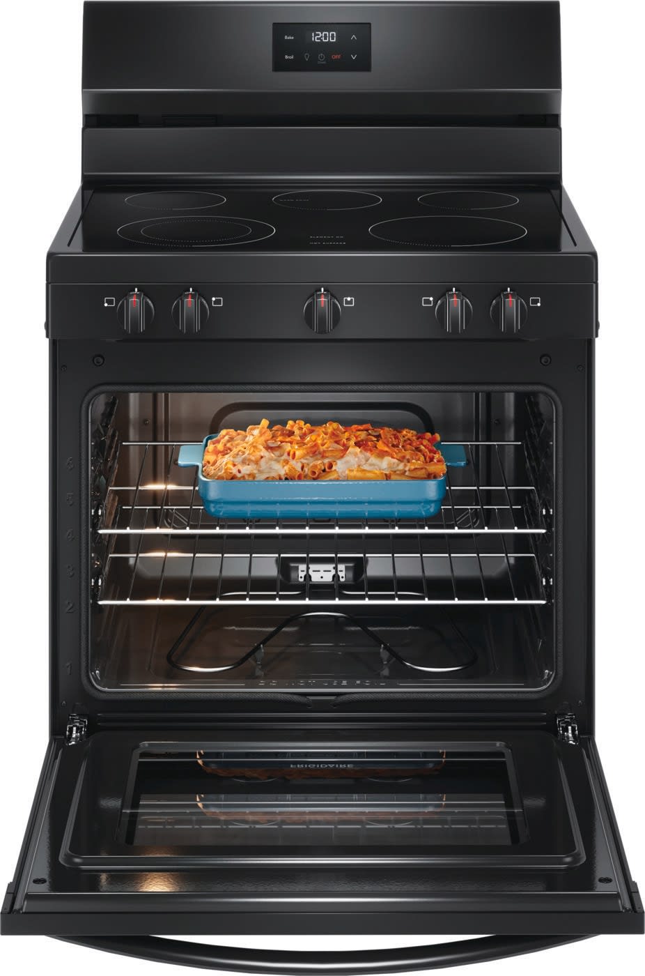 Frigidaire 30 in. 5.3 cu. ft. Electric Range with Manual Clean in Black