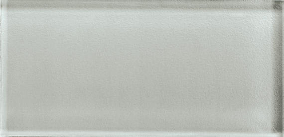Color Appeal Silver Cloud Rectangle 4X12 Glossy