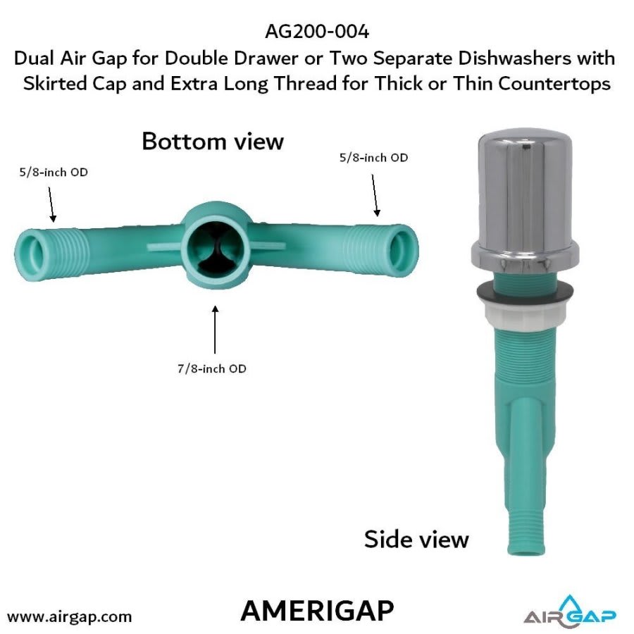 Air Gap, Polished Chrome