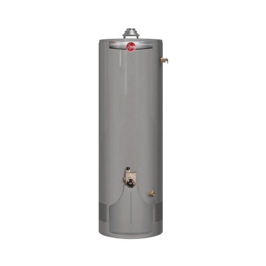 Atmospheric Tall Residential Water Heater, 50 gal, Natural Gas, 38 Kbtu/hr, Ultra Low NOx, 0.63 Energy Factor