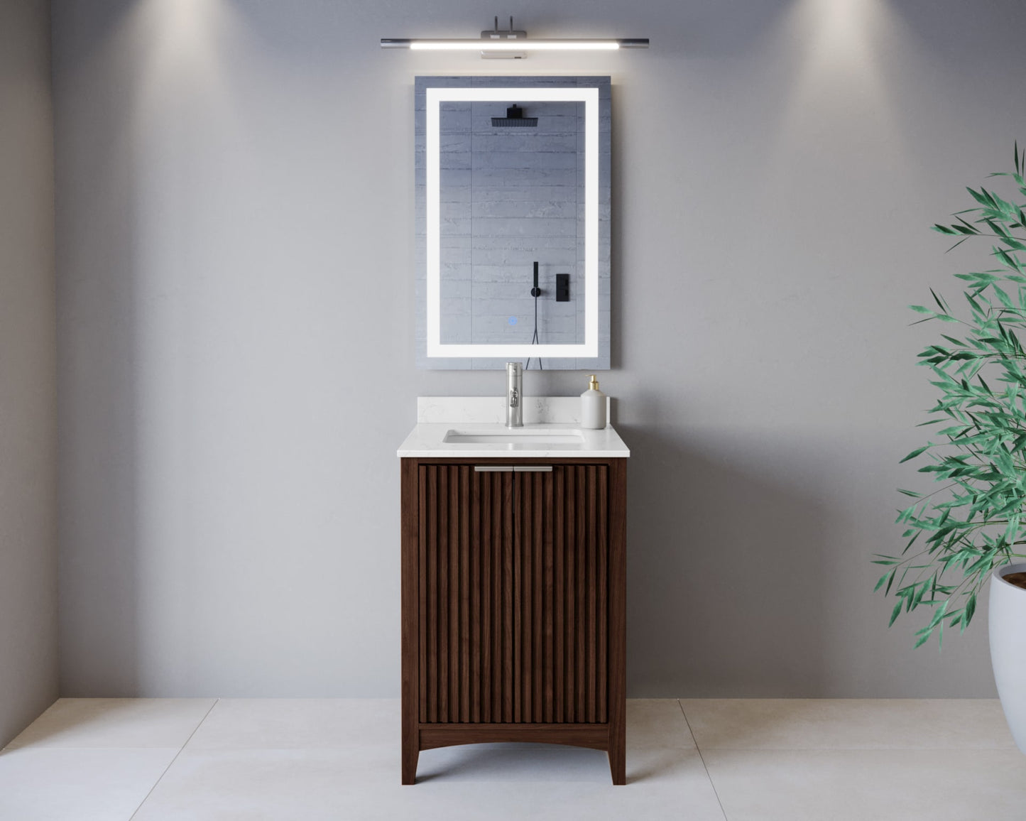 Palmilla Single Bathroom Vanity - 24W x 35H x 22D