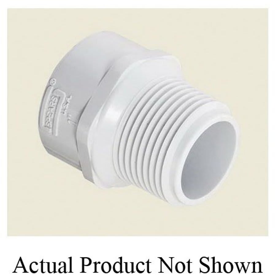 Riser, 1/2 in, MNPT x FNPT, SCH 40/STD, PVC