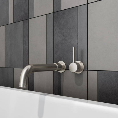 Motegi Single-Handle Wall Mount Roman Tub Faucet in Brushed Nickel