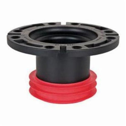 PushTite™ DWV Closet Flange, 4 in, Hub, ABS