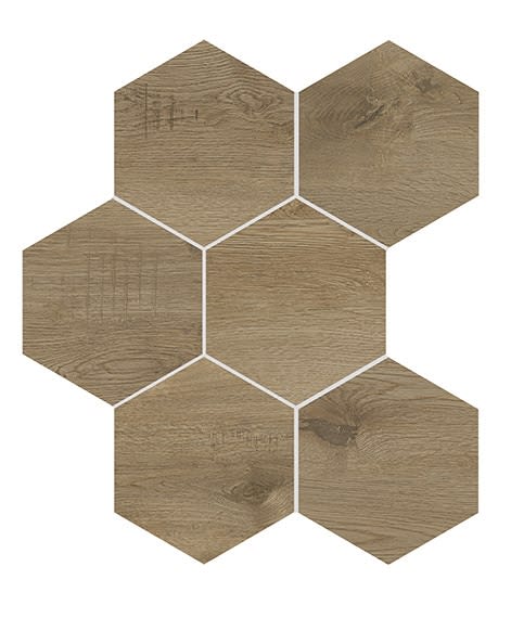 Sleigh Creek Landau Hexagon 8X9 Matte