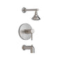 Pressure Balanced Tub & Shower Trim, ADA, Brushed Nickel