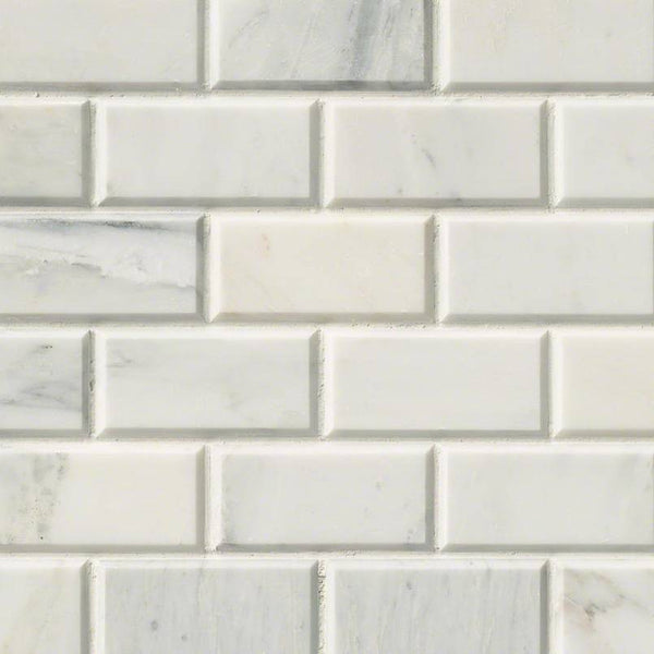 Arabescato Carrara Subway Tile