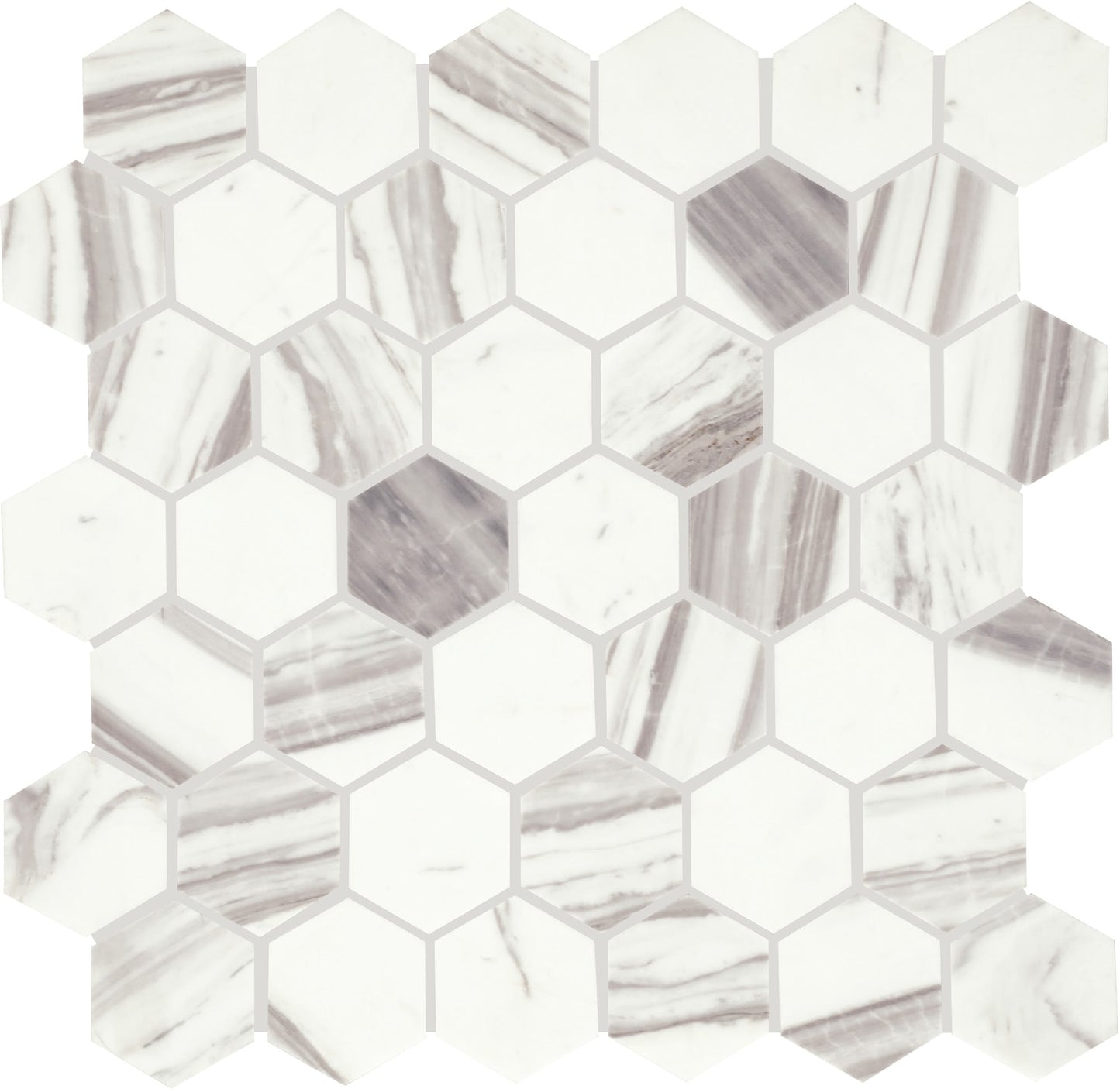 Eclessia Marble Volakas Circle 6X6 Polished