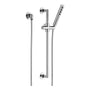 Odin 1.75 GPM Single Function Hand Shower Package - Includes Slide Bar, Hose, and Wall Supply