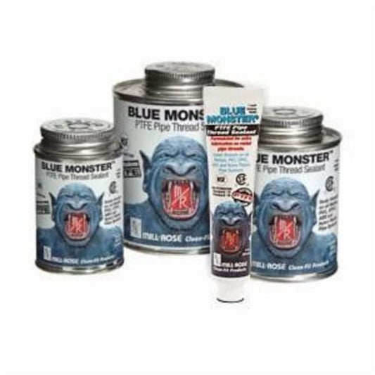 Industrial Grade Pipe Thread Sealant With PTFE, 1 pt Can, Paste, White