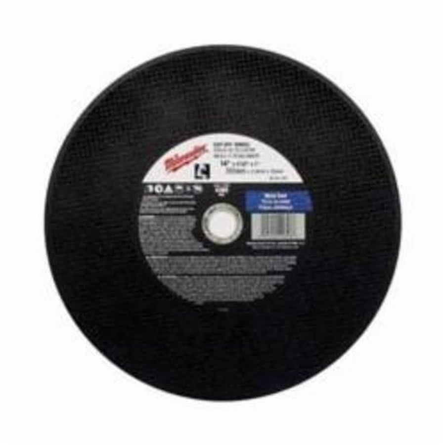 Cut-Off Wheel, 14 in Dia, 3/32 in THK, Aluminum Oxide