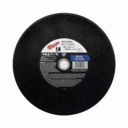 Cut-Off Wheel, 14 in Dia, 3/32 in THK, Aluminum Oxide