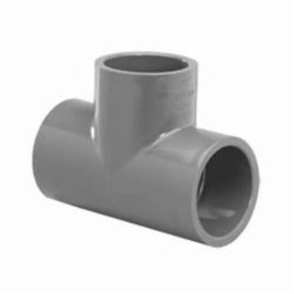 Tee, 2 in, Socket, SCH 80/XH, PVC