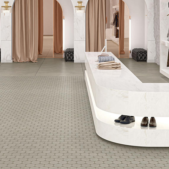 Indoterra Riverbed Rectangle, Woven 12X24 Textured