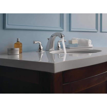 Foundations 8 in. Widespread 2-Handle Bathroom Faucet in Chrome