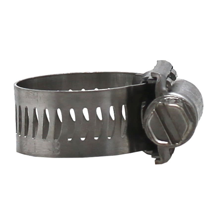 87 Series Hose Clamp, 1/2 to 29/32 in, Clamping, #8 Trade, 301 Stainless Steel Band, 305 Stainless Steel Bolt