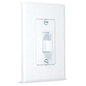 Masque Decorator Toggle Plate White 2570W